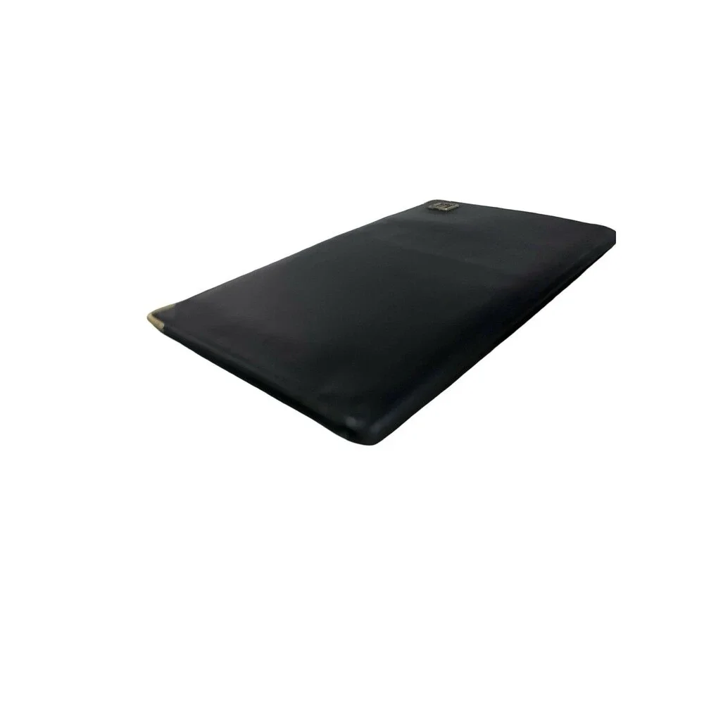 Dunhill black leather